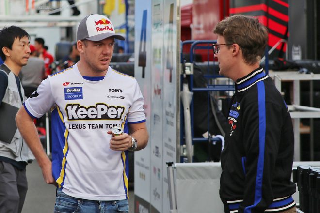 KeePer TOM’S LC500をドライブするニック・キャシディ／2019スーパーGT第7戦SUGO