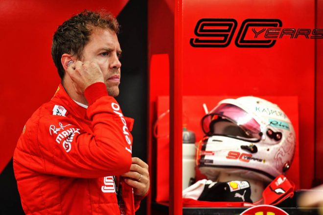 2019年F1第15戦シンガポールGP　セバスチャン・ベッテル（フェラーリ）