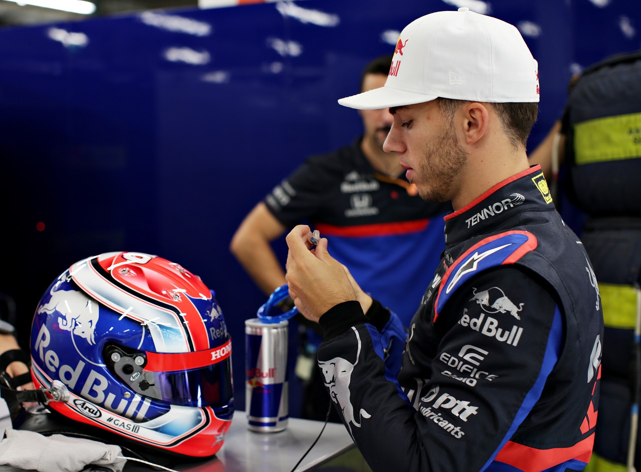 2019年F1第15戦シンガポールGP金曜　ピエール・ガスリー（トロロッソ・ホンダF1）