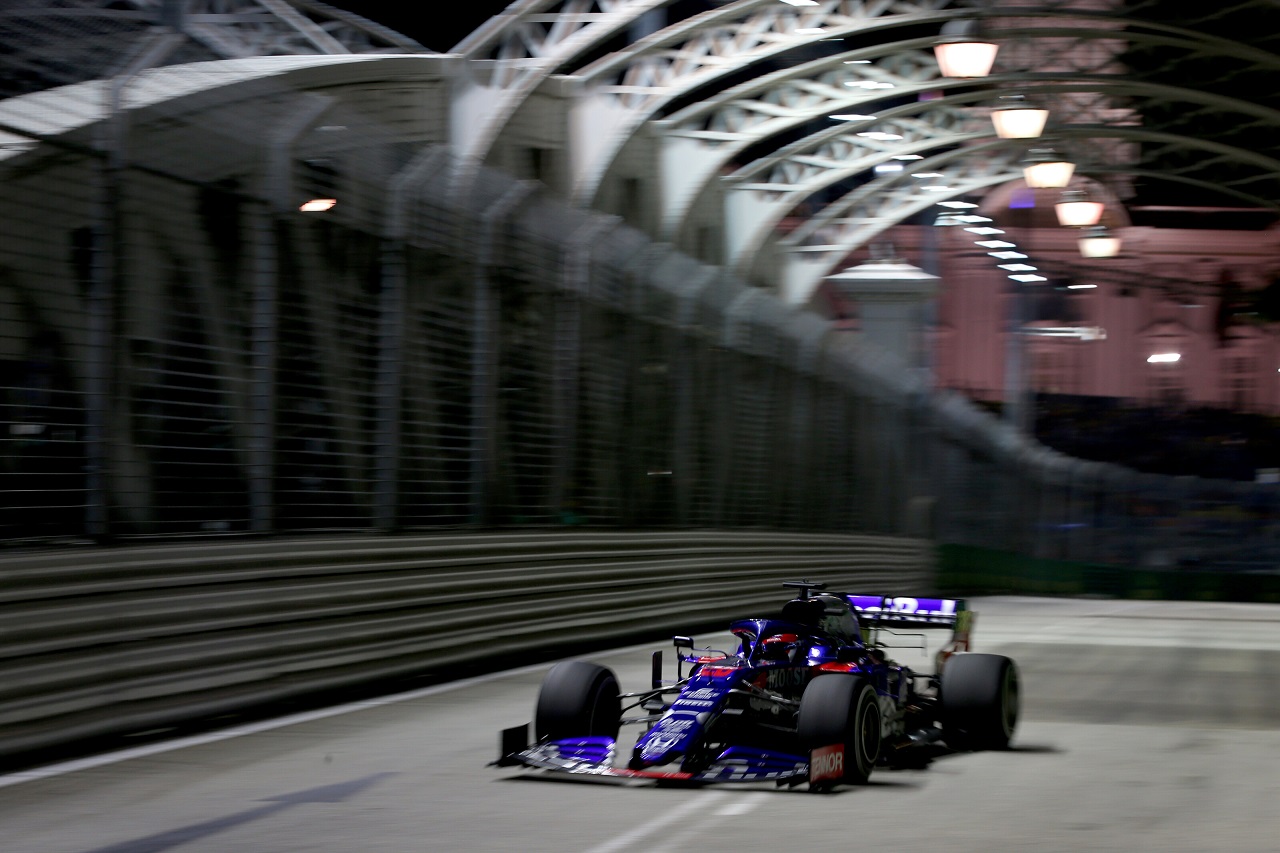 2019年F1第15戦シンガポールGP金曜　ダニール・クビアト（トロロッソSTR14・ホンダ）