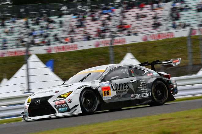 スーパーGT第7戦SUGOの公式練習トップタイムをマークしたK-tunes RC F GT3