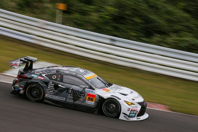 公式練習でSUBARU BRZ R＆D SPORTと同タイムでトップタイにつけたK-tunes RC F GT3