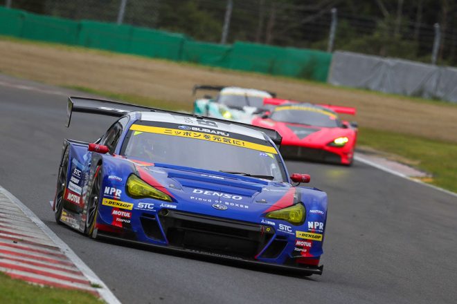 公式練習でK-tunes RC F GT3と同タイムでトップタイにつけたSUBARU BRZ R＆D SPORT