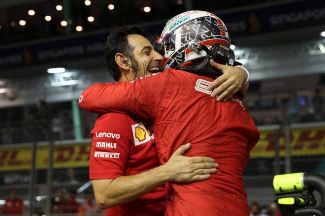 2019年F1第15戦シンガポールGP　シャルル・ルクレール（フェラーリ）