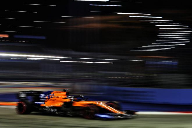 2019年F1第15戦シンガポールGP　カルロス・サインツJr.（マクラーレン）