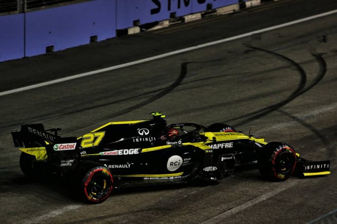 2019年F1第15戦シンガポールGP　ニコ・ヒュルケンベルグ（ルノー）