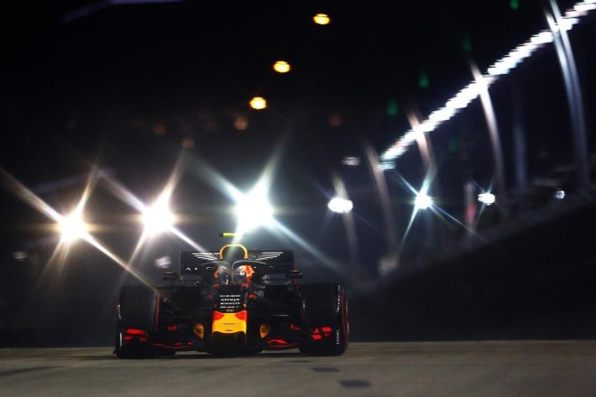 2019年F1第15戦シンガポールGP　アレクサンダー・アルボン（レッドブル・ホンダ）