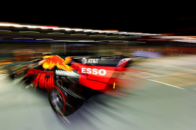 2019年F1第15戦シンガポールGP　アレクサンダー・アルボン（レッドブル・ホンダ）