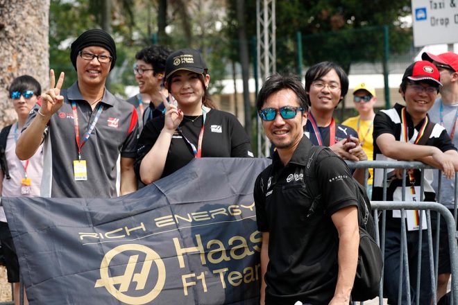 2019年F1第15戦シンガポールGP　ハースの小松礼雄チーフレースエンジニア
