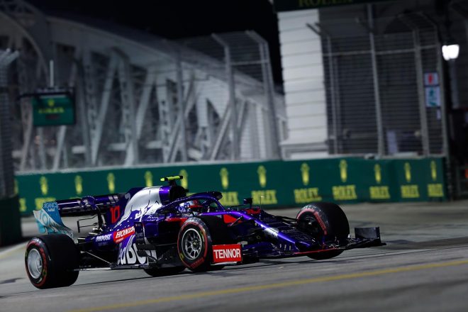 2019年F1第15戦シンガポールGP ピエール・ガスリー(トロロッソ・ホンダ)