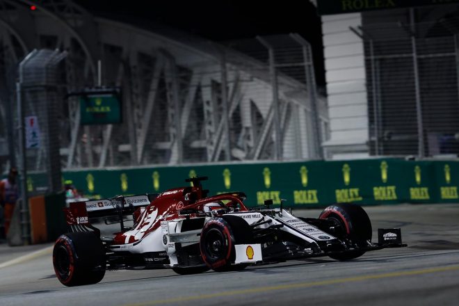 2019年F1第15戦シンガポールGP　キミ・ライコネン（アルファロメオ）