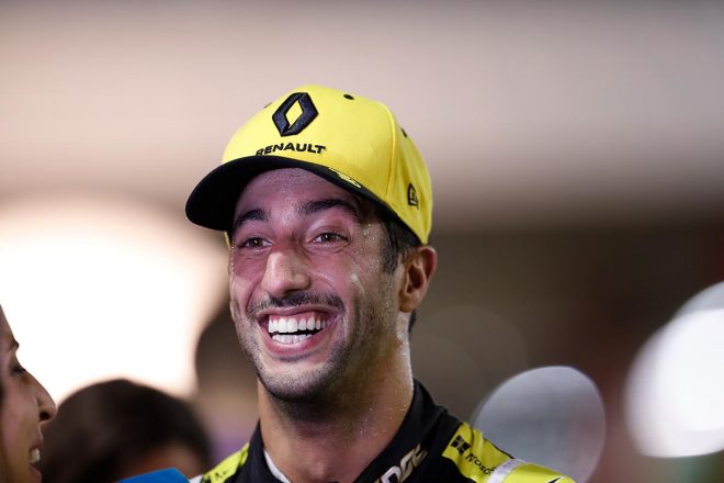 2019年F1第15戦シンガポールGP　ダニエル・リカルド（ルノー）