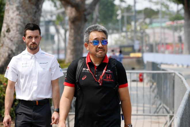 2019年F1第15戦シンガポールGP　ホンダ山本雅史F1マネージングディレクター
