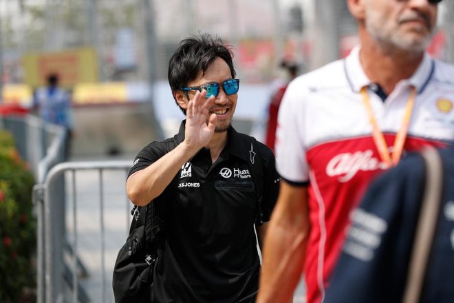 2019年F1第15戦シンガポールGP　ハースの小松礼雄チーフレースエンジニア