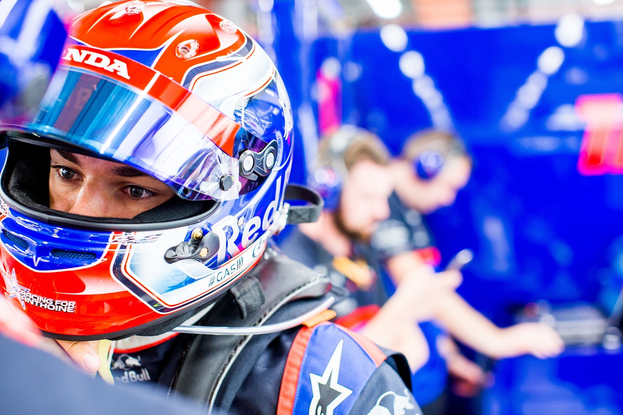 2019年F1第15戦シンガポールGP　ピエール・ガスリー（トロロッソ・ホンダ）