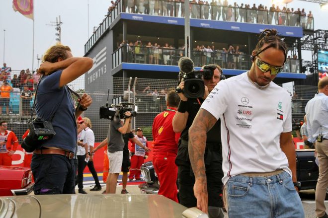 2019年F1第15戦シンガポールGP　ルイス・ハミルトン（メルセデス）