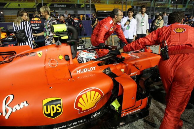2019年F1第15戦シンガポールGP　シャルル・ルクレール（フェラーリ）