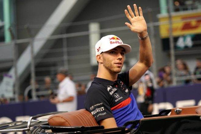 2019年F1第15戦シンガポールGP　ピエール・ガスリー（トロロッソ・ホンダ）