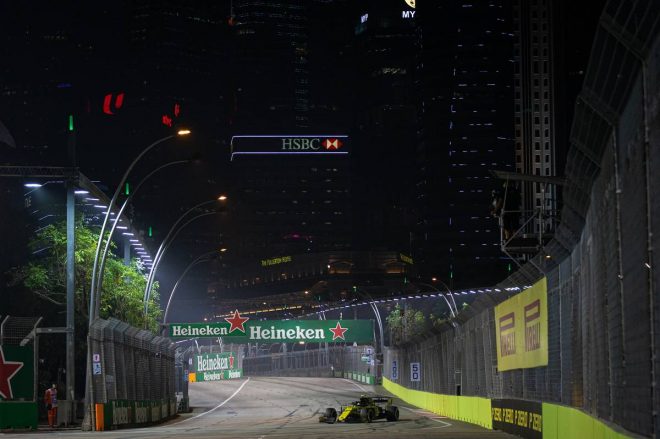 2019年F1第15戦シンガポールGP　ニコ・ヒュルケンベルグ（ルノー）