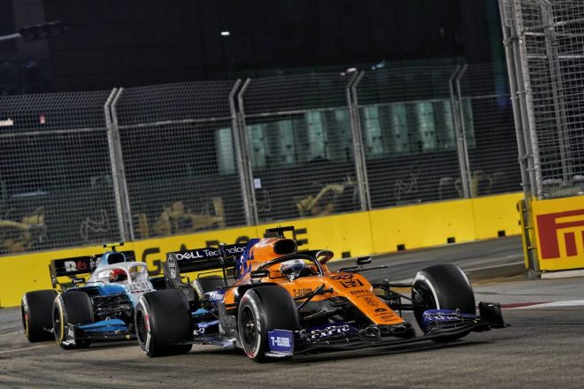 2019年F1第15戦シンガポールGP　カルロス・サインツJr.（マクラーレン）
