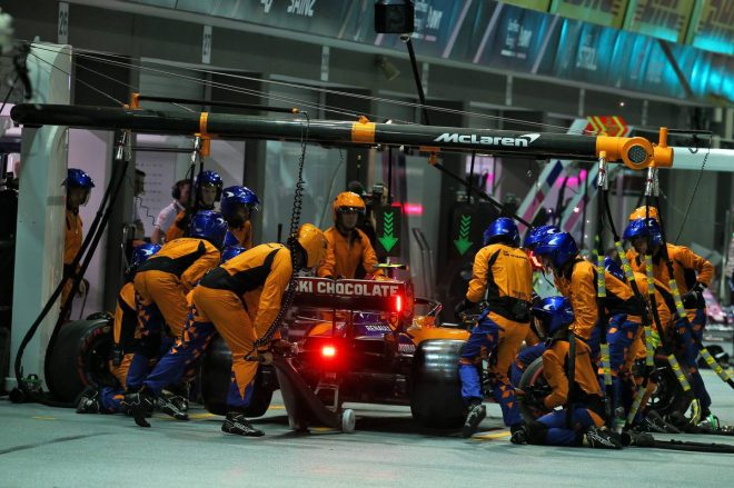 2019年F1第15戦シンガポールGP ランド・ノリス(マクラーレン)