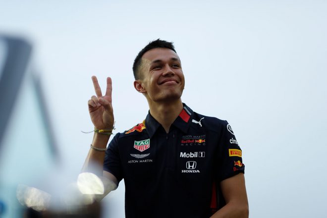 2019年F1第15戦シンガポールGP　アレクサンダー・アルボン（レッドブル・ホンダ）