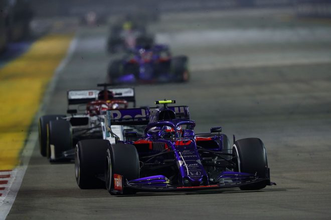 2019年F1第15戦シンガポールGP　ピエール・ガスリー（トロロッソ・ホンダ）