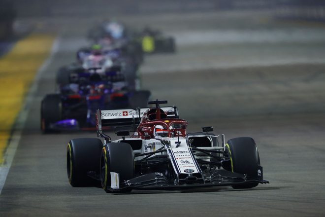 2019年F1第15戦シンガポールGP　キミ・ライコネン（アルファロメオ）