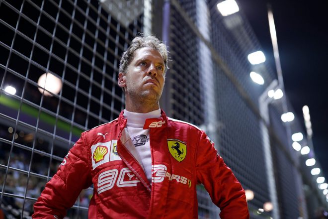 2019年F1第15戦シンガポールGP　セバスチャン・ベッテル（フェラーリ）