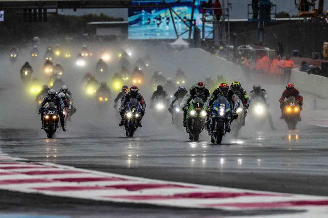 2019-2020シーズン開幕戦ボルドール24時間耐久レース スタートシーン