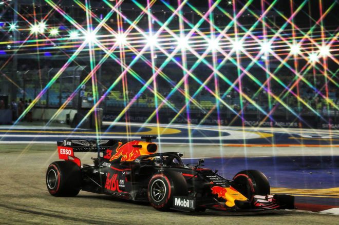 2019年F1第15戦シンガポールGP　マックス・フェルスタッペン（レッドブル・ホンダ）