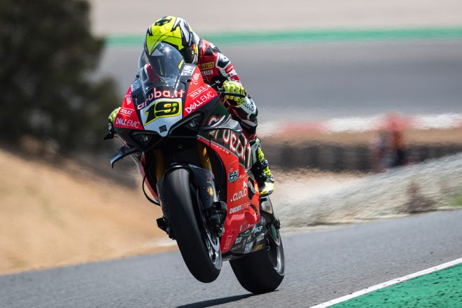 SBKに参戦するアルバロ・バウティスタ（Aruba.it レーシング-ドゥカティチーム）