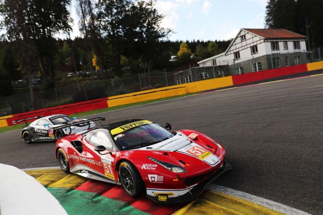 ルジッチ・レーシングの51号車フェラーリ488 GTE Evo