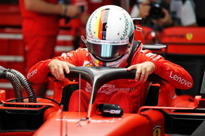 2019年F1第16戦ロシアGP　セバスチャン・ベッテル（フェラーリ）