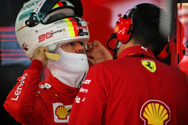 2019年F1第16戦ロシアGP　セバスチャン・ベッテル（フェラーリ）