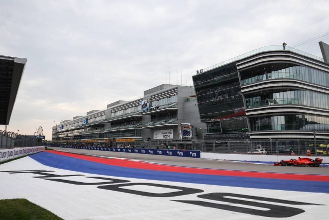 2019年F1第16戦ロシアGP　セバスチャン・ベッテル（フェラーリ）