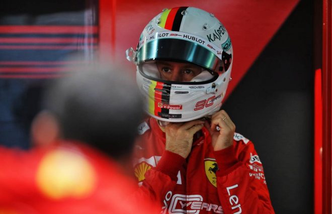2019年F1第16戦ロシアGP　セバスチャン・ベッテル（フェラーリ）