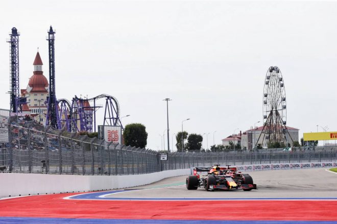 2019年F1第16戦ロシアGP　マックス・フェルスタッペン（レッドブル・ホンダ）
