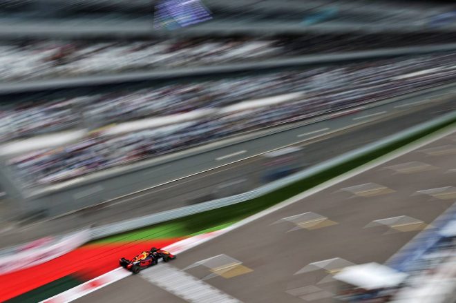 2019年F1第16戦ロシアGP　アレクサンダー・アルボン（レッドブル・ホンダ）