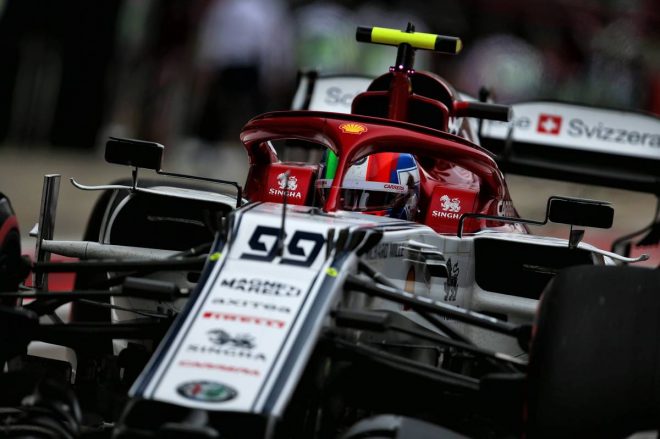 2019年F1第16戦ロシアGP　アントニオ・ジョビナッツィ（アルファロメオ）