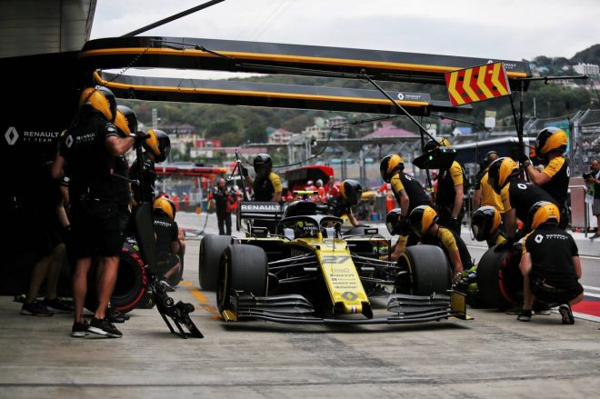 2019年F1第16戦ロシアGP　ニコ・ヒュルケンベルグ（ルノー）