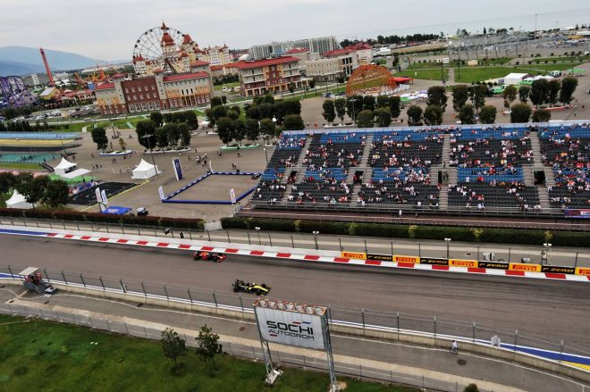 2019年F1第16戦ロシアGP　ダニエル・リカルド（ルノー）