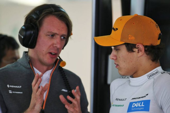 2019年F1第16戦ロシアGP　ランド・ノリス（マクラーレン）