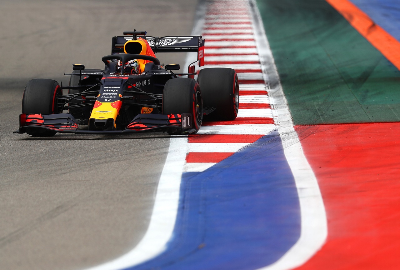 2019年F1第16戦ロシアGP金曜　マックス・フェルスタッペン（レッドブル・ホンダ）