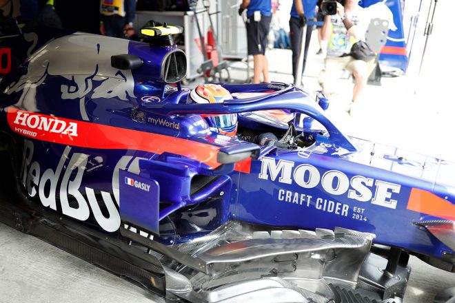 2019年F1第16戦ロシアGP　ピエール・ガスリー（トロロッソ・ホンダ）