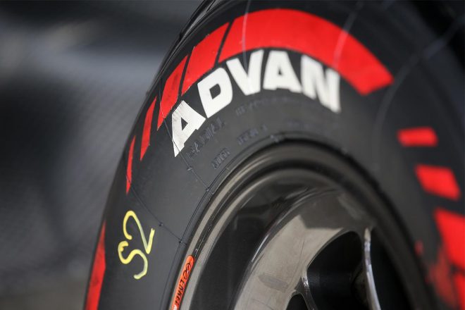ヨコハマのスーパーフォーミュラ用ソフトタイヤ
