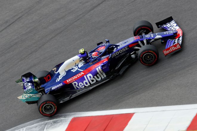 2019年F1第16戦ロシアGP　ピエール・ガスリー（トロロッソ・ホンダ）
