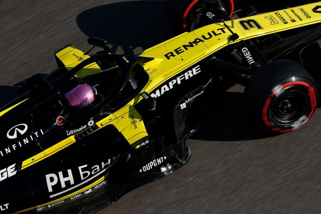 2019年F1第16戦ロシアGP　ダニエル・リカルド（ルノー）