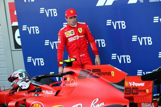 2019年F1第16戦ロシアGP　シャルル・ルクレール（フェラーリ）