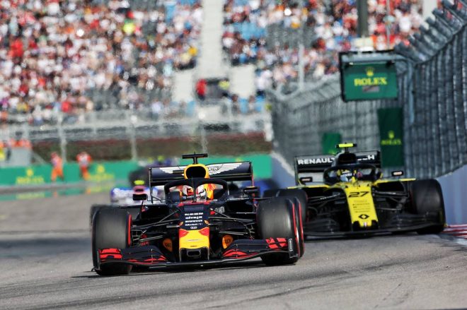 2019年F1第16戦ロシアGP　マックス・フェルスタッペン（レッドブル・ホンダ）